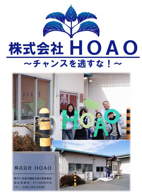 株式会社HOAOのパンフレットサムネール画像